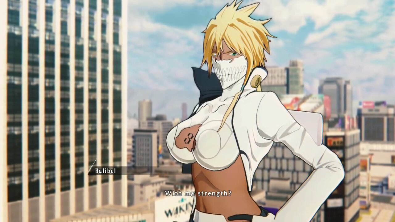 halibel all dialogue/cutscenes/secret story BLEACH Rebirth of Souls