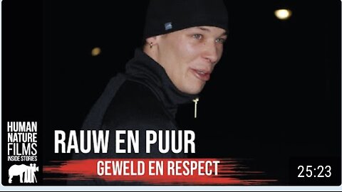 Rauw en puur,, geweld en respect