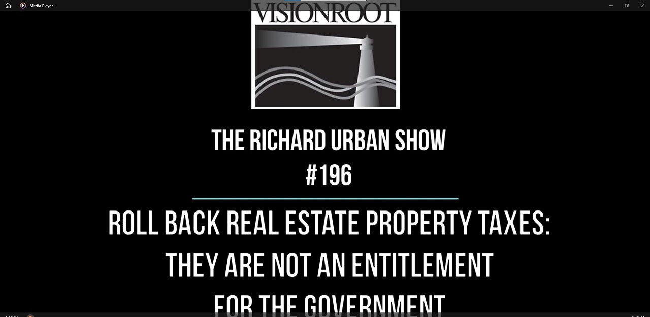 #196-Roll Back Property Taxes; They are Not an Entitlement for the Government
