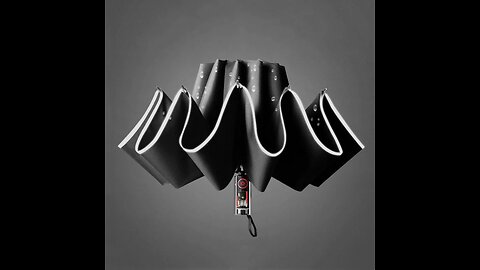 Super-Thick Fully Automatic Reverse Sun And Rain Folding Umbrella