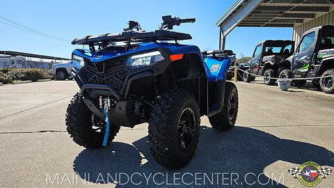 2024 CFMOTO CFORCE 500 IN BLUE WALK-AROIND