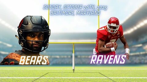 Chicago Bears @ Baltimore Ravens, Week 8, Diggin' Deeper Into the NFL