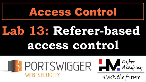 Access control 13 | Referer-based access control