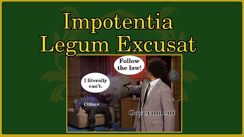 🟢 IMPORTANT legal concept; another founding principle used by the Founding Generation 🟢