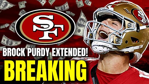 BREAKING NEWS: Brock Purdy Signs MEGA 5-YEAR EXTENSION with 49ers!