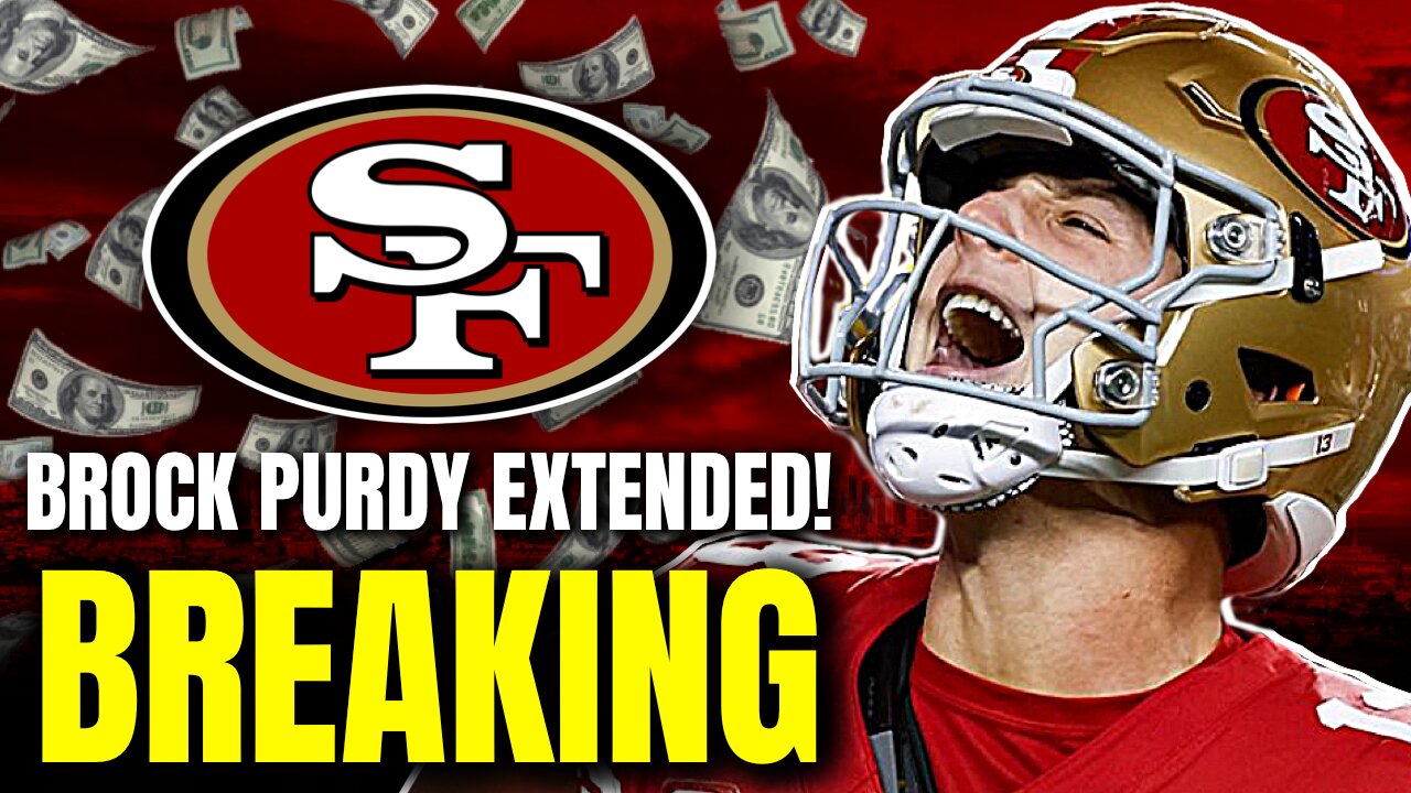 BREAKING NEWS: Brock Purdy Signs MEGA 5-YEAR EXTENSION with 49ers!