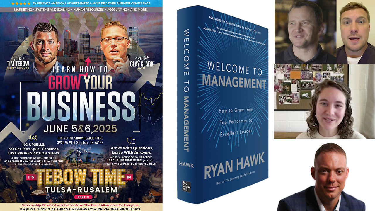 Business Coach | Life Design 101 | What Kind of Life & Business Will You Intentionally Choose to Run? + Life & Team Management 101 + Join Tebow At Clay Clark's June 5-6 Business Workshop + 3 Clay Clark Success Stories