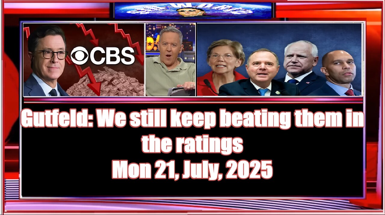 Gutfeld We still keep beating them in the ratings