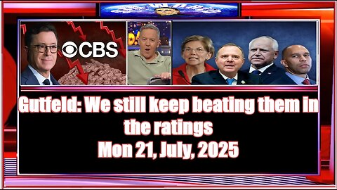 Gutfeld We still keep beating them in the ratings