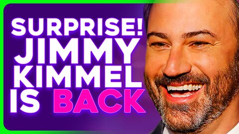 Jimmy Kimmel BACK ON AIR After Disney Damage Control 