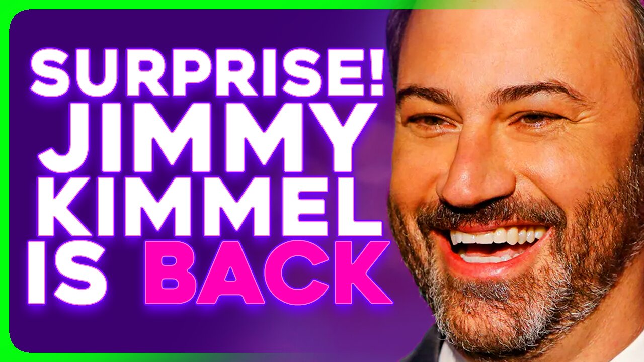 Jimmy Kimmel BACK ON AIR After Disney Damage Control
