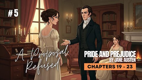 Pride and Prejudice Chapters 19–23 🥀| Jane Austen Audiobook | Fireside Pages