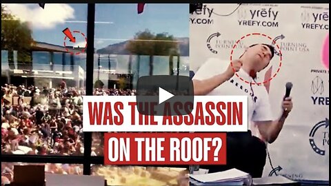 Was Charlie Kirk’s Assassin on the Roof? Video Shows Suspicious Movement Before Assassination