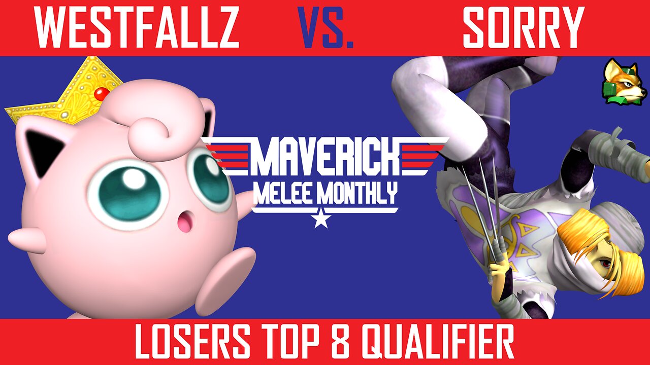 Westfallz (Puff) vs. Sorry (Sheik, Fox) - Losers Top 8 Qualifier | The Maverick Melee Monthly