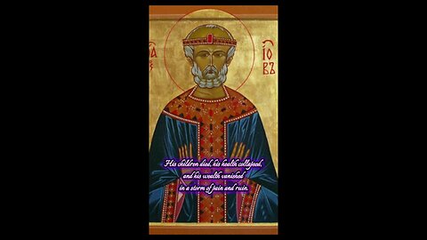 Saint Job the Long-Suffering – The Man Satan Couldn’t Break