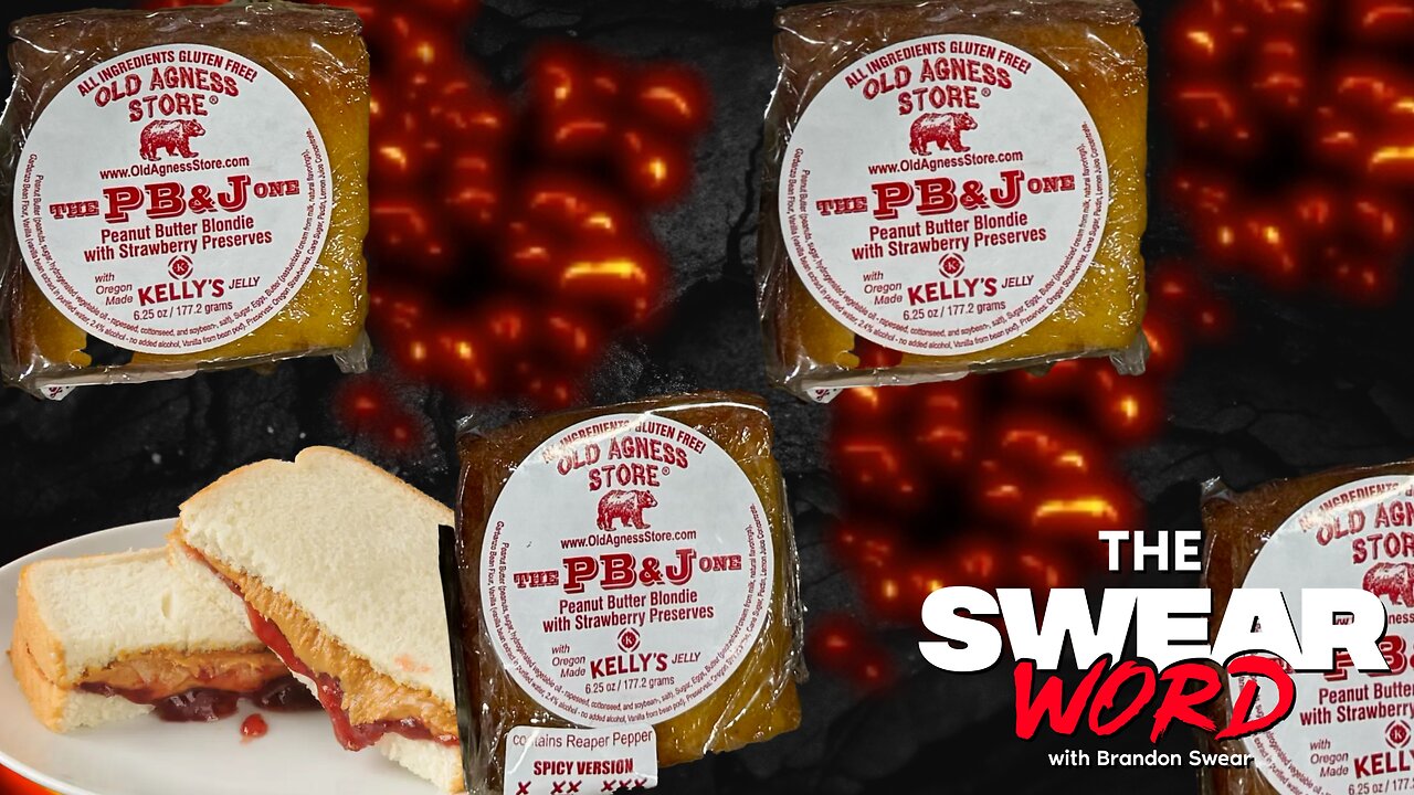 Spicy PB&J Brownie For All Heat Tolerances