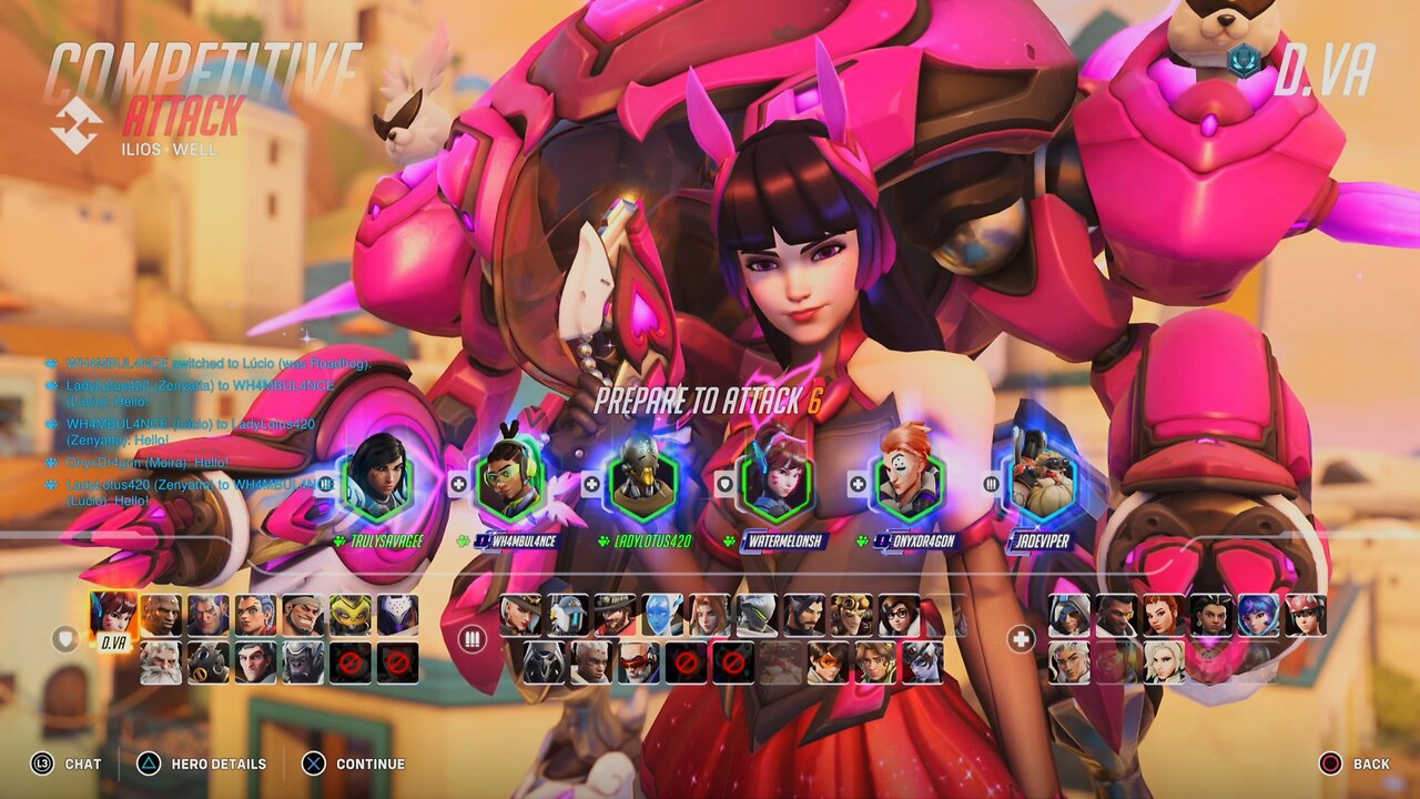 Overwatch 2 D.Va Gameplay (No Commentary)