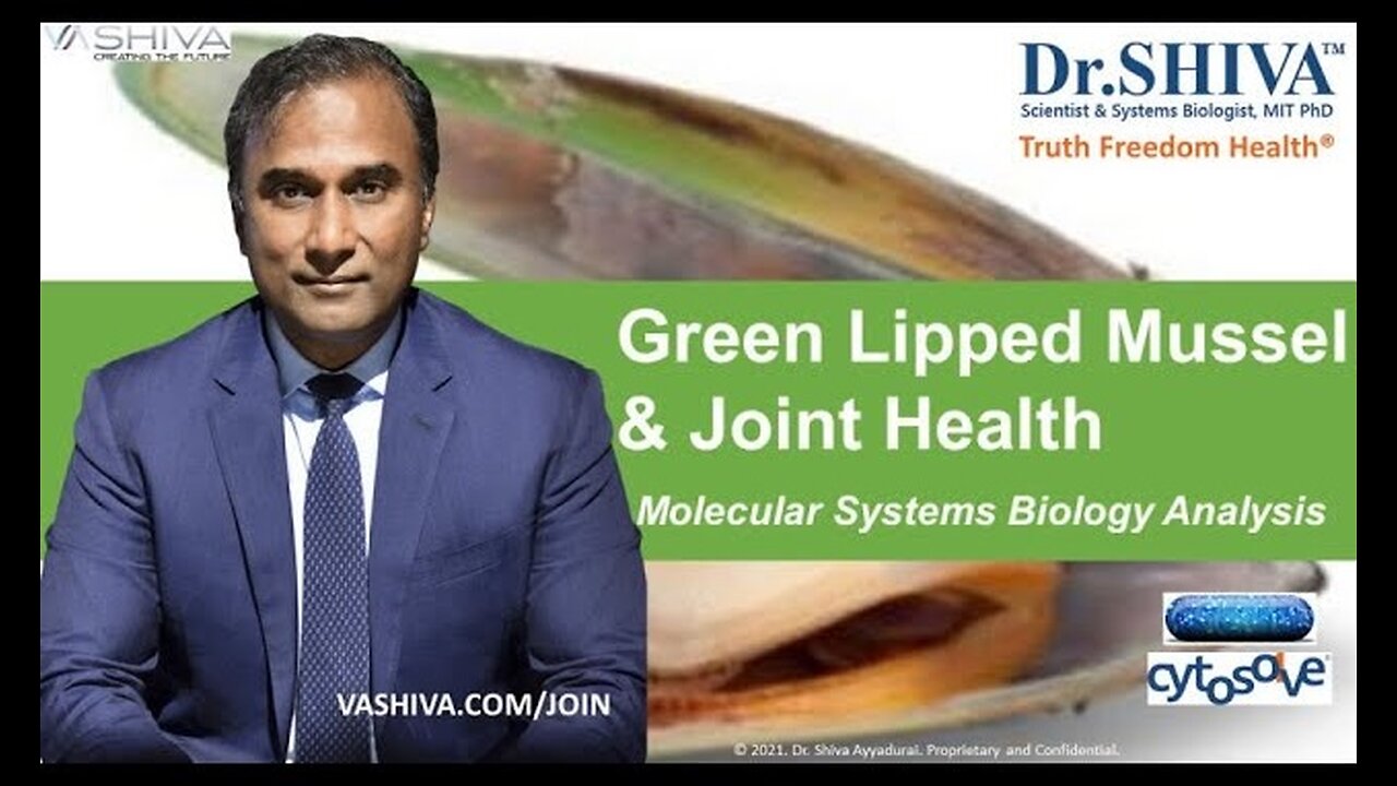 Dr.SHIVA™:Green Lipped Mussel on Joints @CytoSolve® Systems Analysis(3/21)
