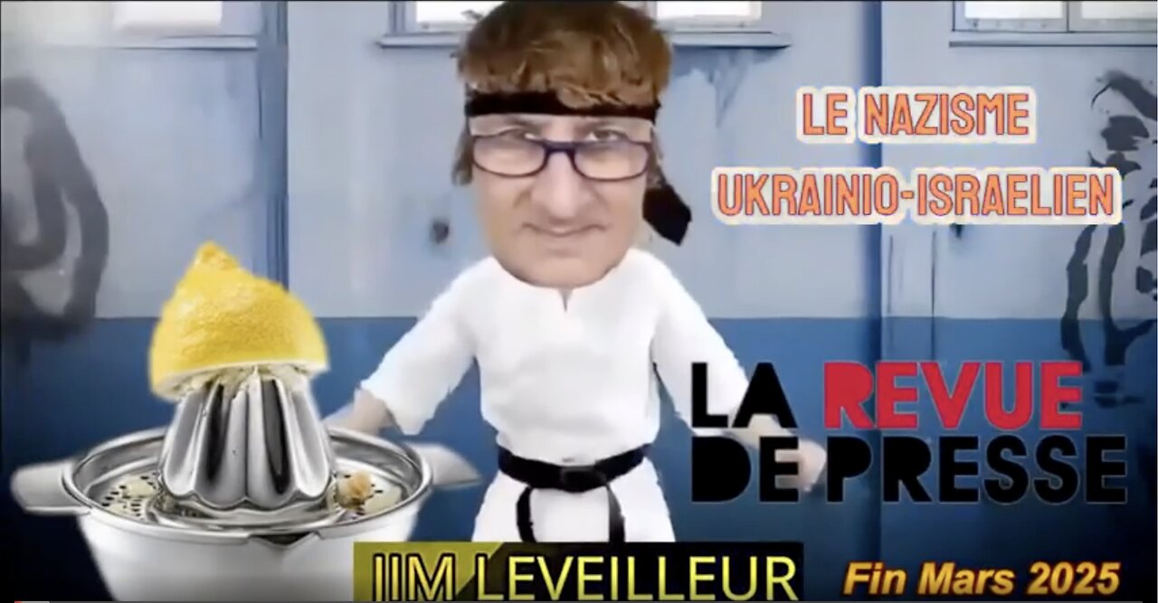 Jim LEVEILLEUR ★ Le Nazisme Ukrainio-Israélien HD 1080 Fin Mars 2025