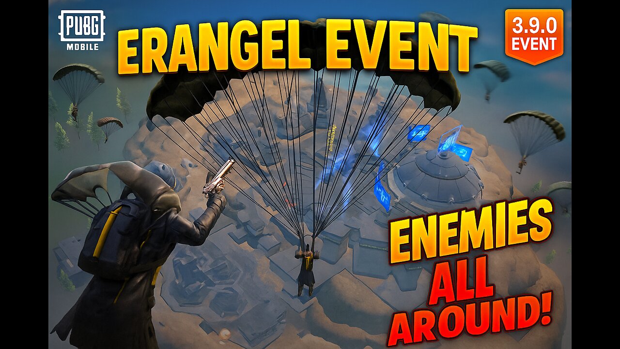 Hot Drop in Erangel Event! | PUBG Mobile 3.9.0 Intense Battle #pubgmobile #pubggameplay #rumblegame