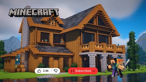 Minecraft: How to Build a Large Wooden Cabin | Full Tutorial