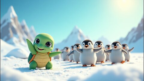 Hilarious Penguin & Turtle Adventure