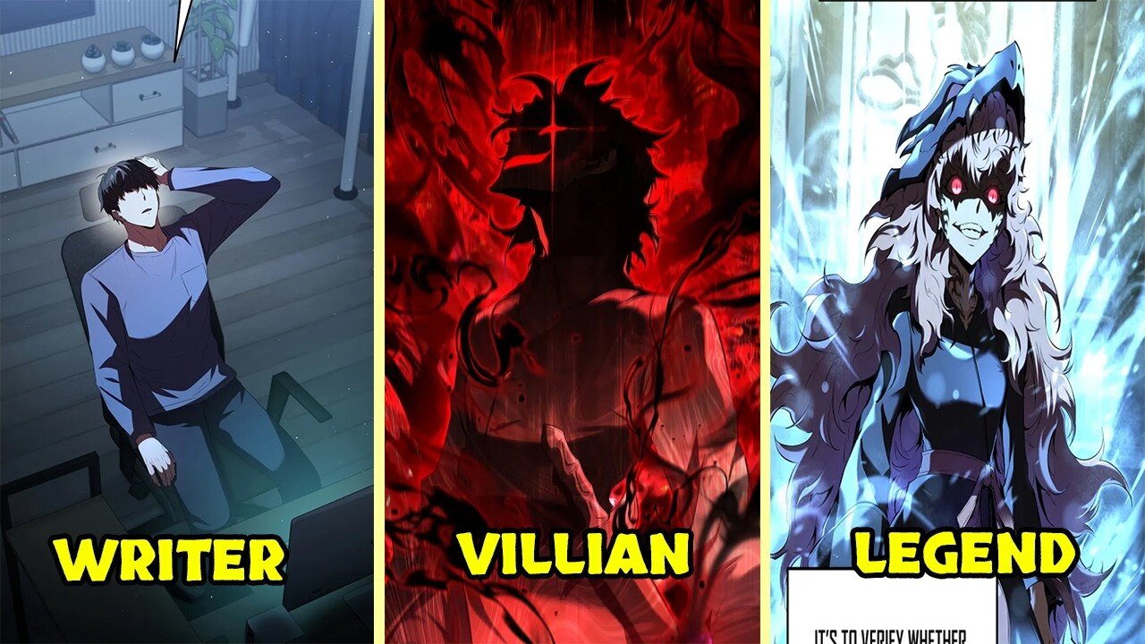 Trapped By My Creation: Author Gets Isekai'd As His Own Villain died | Manhwa Recap