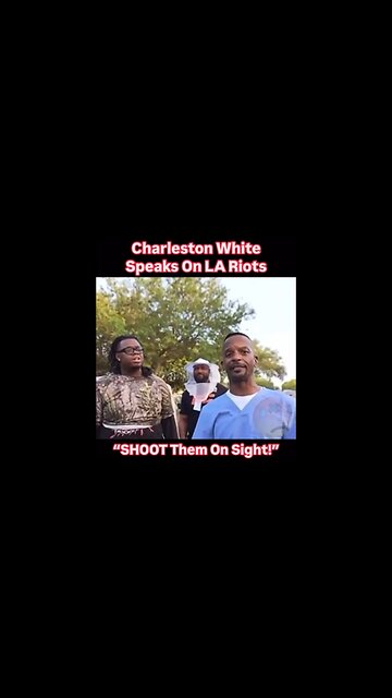 CHARLESTON WHITE IS FED UP WITH THE ILLEGALS WHO ARE DECLARING WAR AGAINST WE THE PEOPLE!