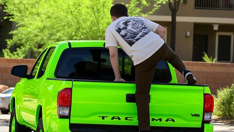 Sneaking into Peoples Truck Prank