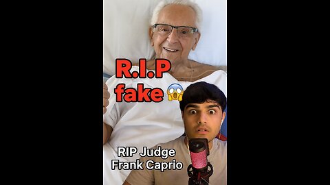 R.I.P Judge Frank Caprio🥺 |