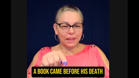 🚨 A Book Came Before His Death?! 😱 #ASL #deaf #signlanguage