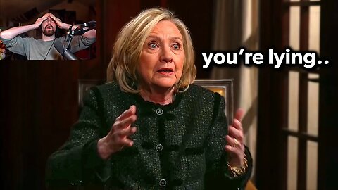 Hillary Clinton just got caught in 4K..