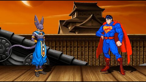 BEERUS vs SUPERMAN - (Hardest AI)