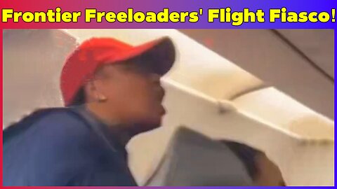 Entitled Karens Hijack Frontier Flight: Police Drag Sovereign Snowflakes Off Plane in Epic Meltdown!