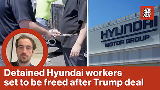 Detained Hyundai workers set to be freed after Trump deal | Reporter Replay