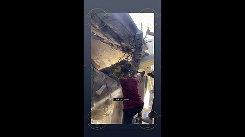 hancur kena bom Israel