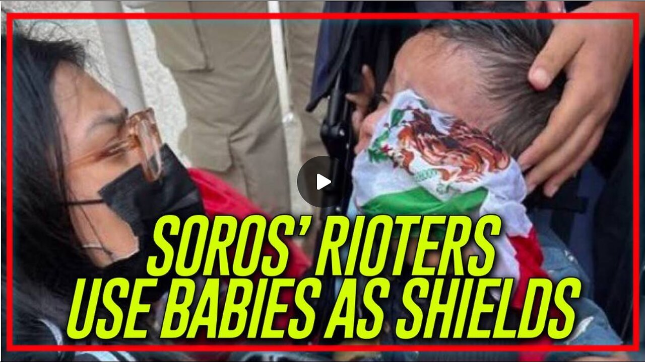 BEYOND DISGUSTING: DEMOCRAT/SOROS RIOTERS Are Now USING CHILDREN AS HUMAN SHIELDS