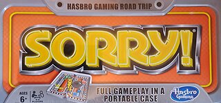 Hasbro Gaming Road Trip Sorry Board Game (2017, Hasbro) -- What's Inside