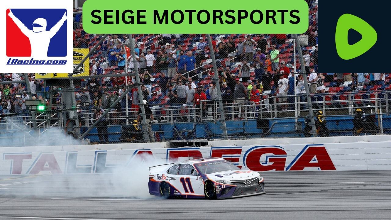 🔴Tuesday iRacing Seige, Riding the Draft at Talladega!🏁