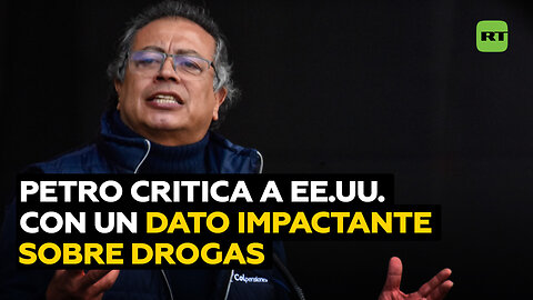 Petro lanza un dardo contra EE.UU. con este dato demoledor sobre drogas