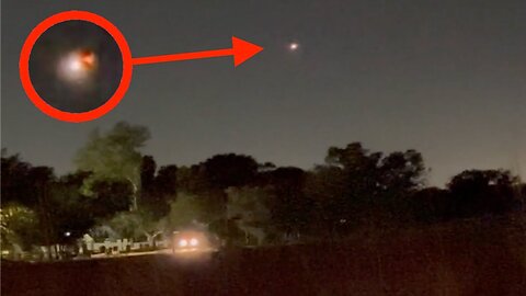 UFO Following Car, Dover, Florida March 18, 2025, UAP Drone Sighting News.