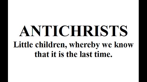 ANTICHRISTS