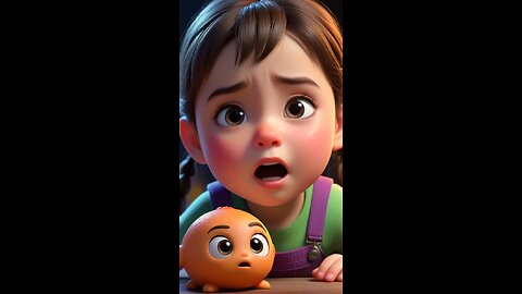 Heart Touching Short 💔 | Her Teddy Spoke When She Cried #Cartoon #shorts #animation