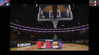 Basket Hoops 2025-2026: Game #14 [Los Angeles Lakers vs. Portland Trailblazers]