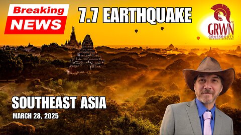 BREAKING NEWS: Southeast Asia Earthquake - March 28, 2025