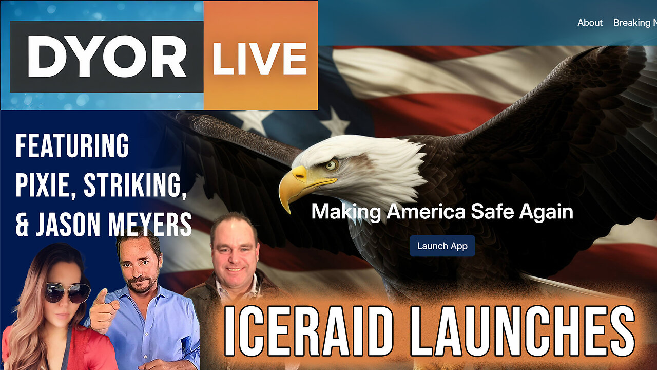 DYOR Live: ICERAID Launches On Solana - #GOVFI To Help USGOV