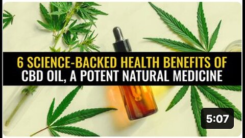 "Six Science-Backed Health Benefits of Potent Natural Medicine: CBD Oil"