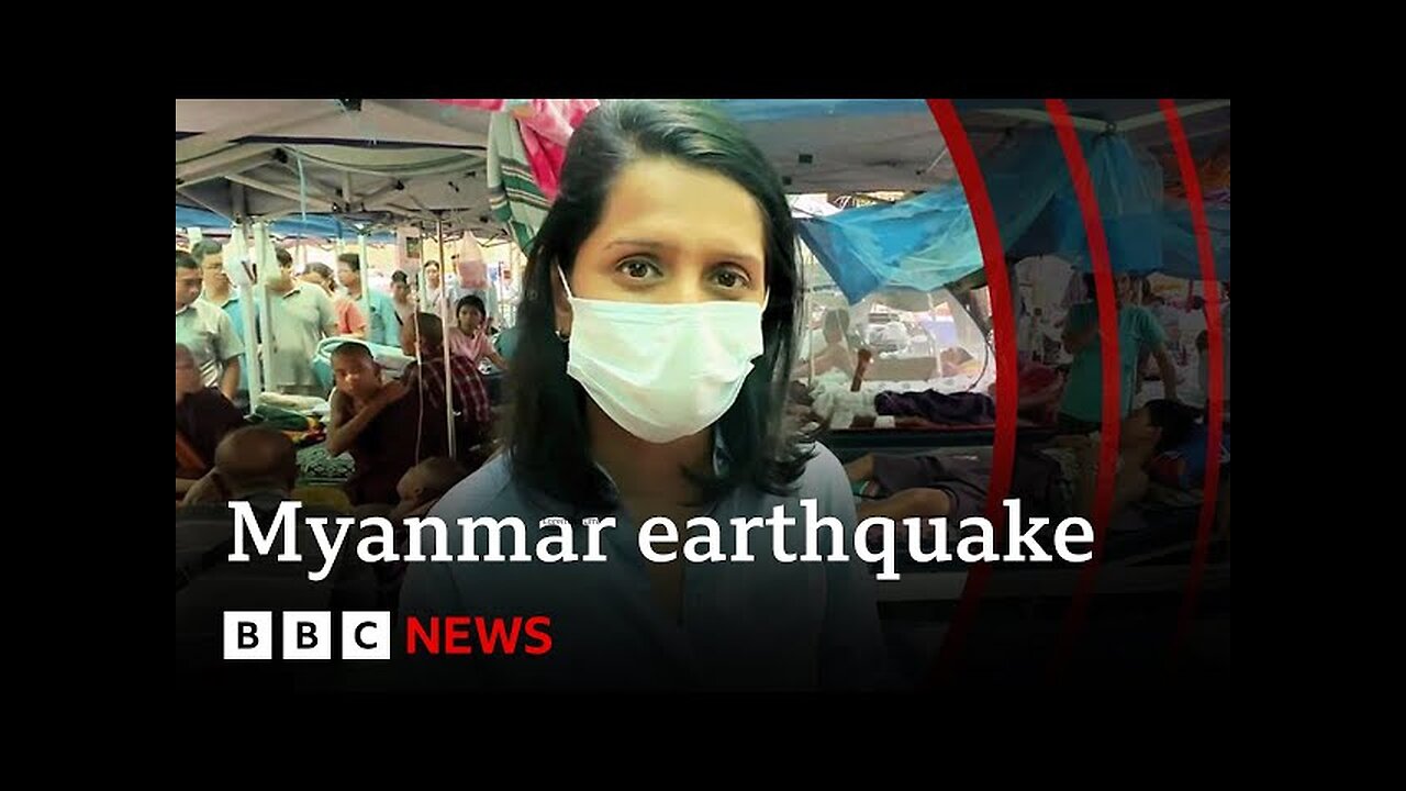 BBC finds huge devastation and little help for Myanmar quake survivors | BBC News
