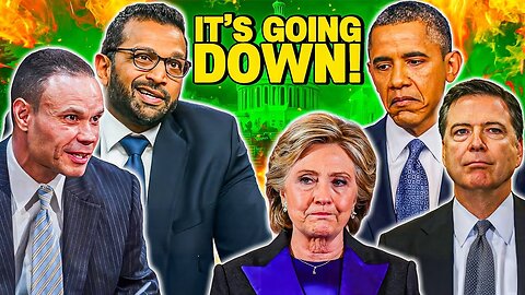 🔥 Kash Patel & Dan Bongino EXPOSE Comey Bombshell 😱 — Hillary SNAPS 😡 Live on TV!