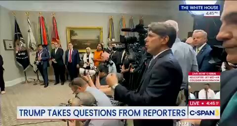 Trump slams Parasite Media reporter: